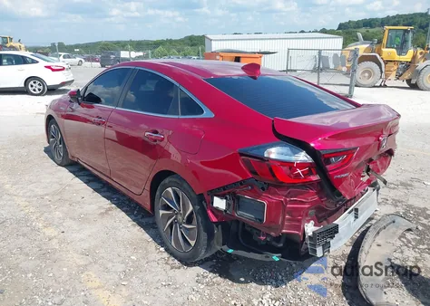 2022 Honda Insight Touring z USA, uszkodzony, nr VIN 19XZE4F92NE016849